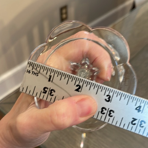 1983 Ebeling & Reuss Co, Full Lead Crystal Floral Candlesticks, Pair - Picture 11 of 16